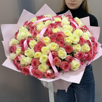 Букет из 101 розы