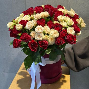 Коробка из 35 роз